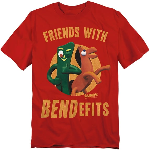 Gumby T-Shirt Bendefits Unisex Graphic Tee For Men & Women
