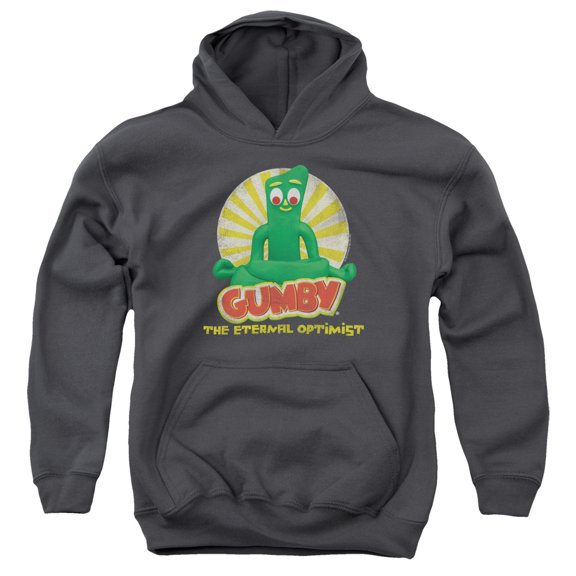 Gumby - Optimist - Youth Hooded Sweatshirt - X-Large