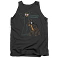 thumbnail image 1 of Gumby Outlines Adult Tank Top Charcoal, 1 of 1