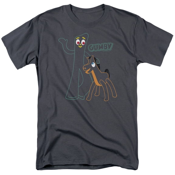 Gumby - Outlines - Short Sleeve Shirt - Large