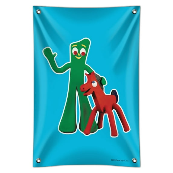 Gumby Pokey Best Friends Clay Art Home Business Office Sign