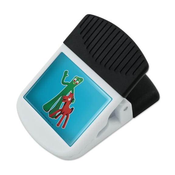 Gumby Pokey Best Friends Clay Art Refrigerator Fridge Magnet Magnetic Hanging Hook Note Snack Clip