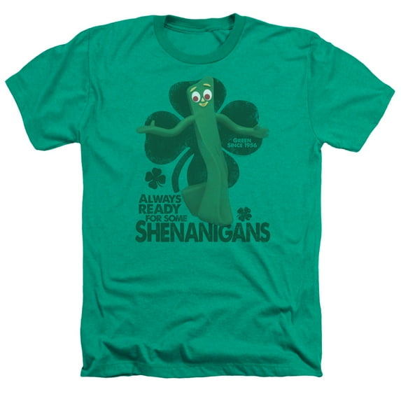 Gumby - Shenanigans - Heather Short Sleeve Shirt - X-Large