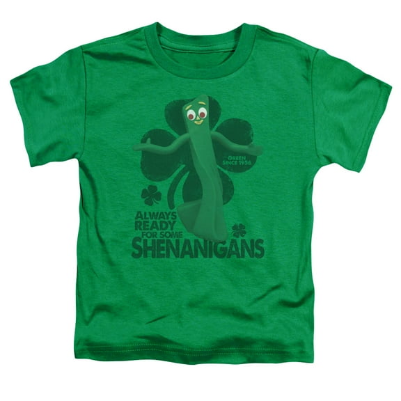 Gumby Shenanigans S/S Toddler T-Shirt Kelly Green