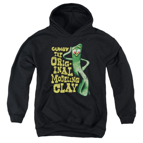 Gumby - So Punny - Youth Hooded Sweatshirt - Medium
