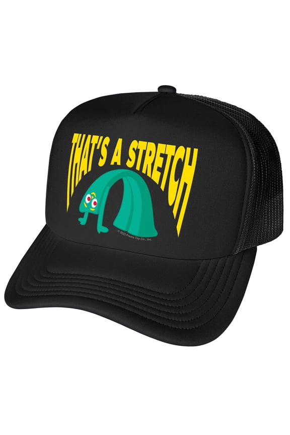 Gumby That'S A Stretch Foam Snapback Trucker Hat - Unisex for Men and Women
