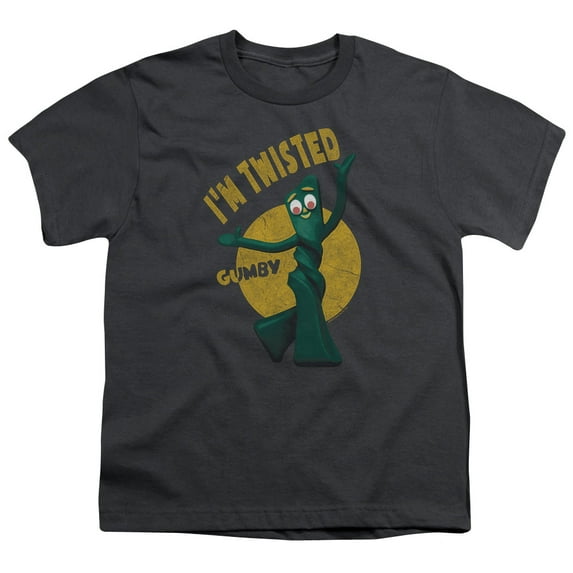 Gumby - Twisted - Youth Short Sleeve Shirt - Large