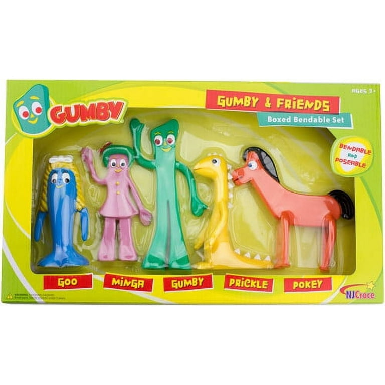 Gumby and Friends Bendable Boxed Set - Walmart.com