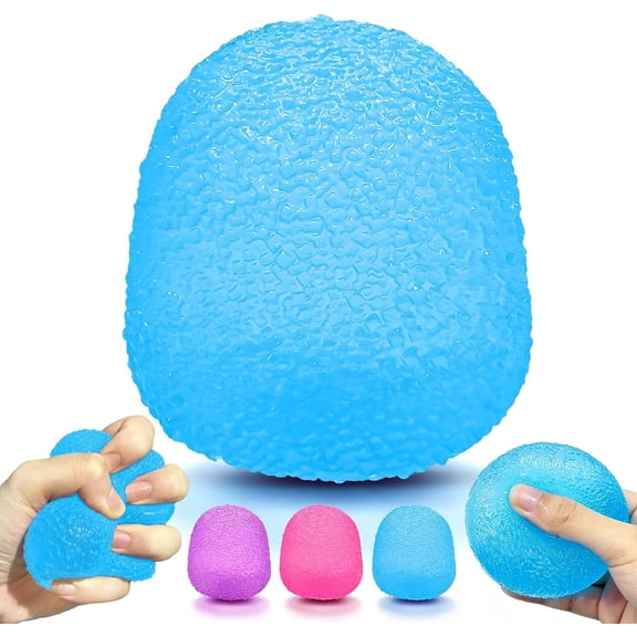 Smartology Gumdrop Squishies Sensory Textured Stress Ball Blue (1 Piece)