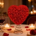 thumbnail image 1 of Gumesh 11.6 Inch Valentine Day Tree Topper - Handcrafted Tree Topper for Valentine's Day Decor, Vintage Glamour Centerpiece for Mantel, Dining Table or Bedroom, Creates an Intimate Atmosphere, 1 of 6