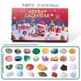 thumbnail image 1 of Gumesh 2025 Christmas Crystal Advent Calendar - 24-Grid Luxury Design with Sparkling Ornaments & Daily Surprises, 1 of 2