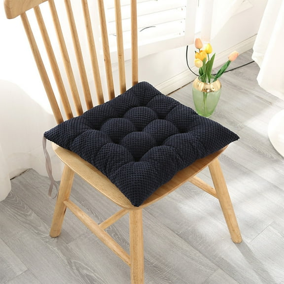 Gumesh 3-Inch Thick Memory Foam Seat Cushion - Office Chair Pad for Winter Use, Non-Slip Bottom & Breathable Cover Pregnancy Pillows Silk Pillow Cases