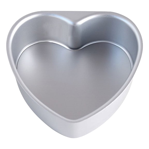 Gumesh Heart Springform Cake Pan - Non-Stick Carbon Steel Chiffon/Angel Food Baking Mold, Removable Bottom for Easy Release, Valentine's Day Dessert Mold Cake Stand