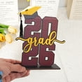thumbnail image 1 of Gumesh Class of 2026 Graduation Gift - Wooden Keepsake Ornament with Tassel, Personalized Teacher/Student Appreciation Gift, Commencement Table Decor, 1 of 7