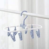 Gumesh Clothes Drying Racks,Portable Travel Collapsibles Clothes Hanger Home Use For Drying Socks Multi Functional Clip Clothing Rack