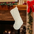 thumbnail image 1 of Gumesh Dog/Cat Paw Motifs Christmas Stocking, Eco-Friendly Felt Material, Reusable for Home/Pet Shop,Pet Christmas Decoration, 1 of 6