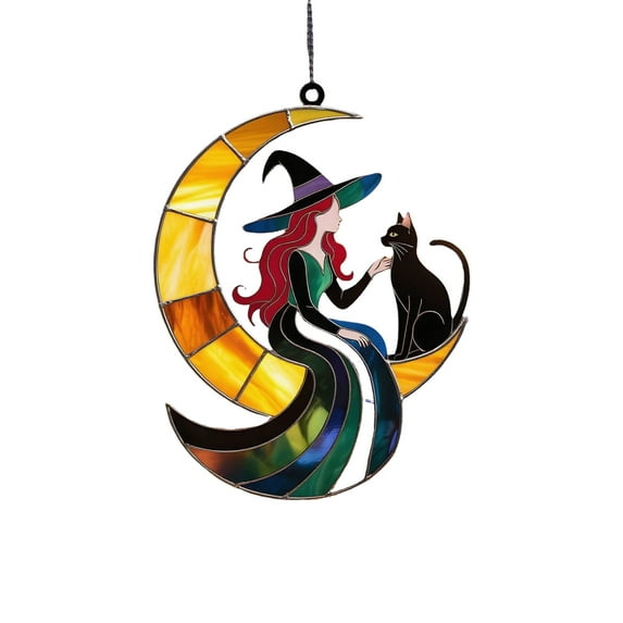 Gumesh Fairy Acrylic Ornaments, Delicate Hanging Decor with Magical Designs, Shatterproof Home Decoration for Bedroom, Garden, Nursery, and Party Decor