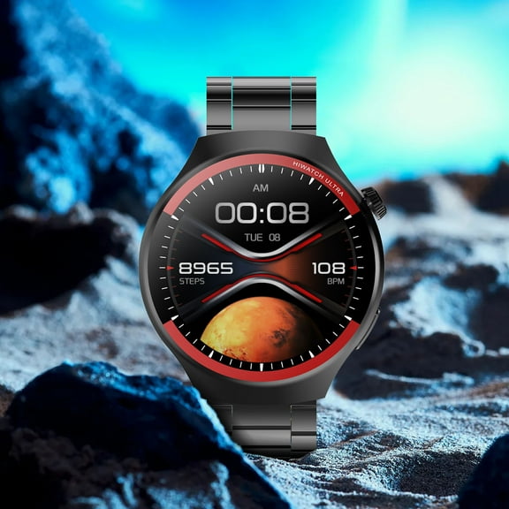 Gumesh Fitness Smart Watch - 24/7 Health Tracking, 100+ Sport Modes, Notifications, 1.3" Touchscreen for Men Women