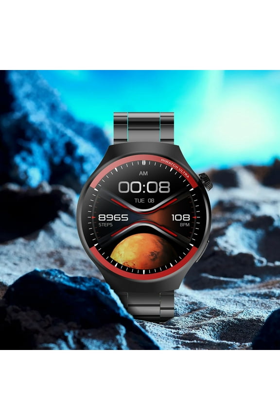 Fitness Smart Watch - 24/7 Health Tracking, 100+ Sport Modes, Notifications, 1.3" Touchscreen for Men Women