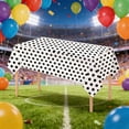 thumbnail image 1 of Gumesh Football Party Tablecloth, 54x108 Inch Disposable Plastic Table Cover for Rectangle Tables, Kids Birthday Party Decorations, Sports Theme Supplies for Home, Dinner, 1 of 5