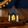 thumbnail image 1 of Gumesh Halloween LED Candle Light with Spooky Pumpkin, Witch & Skeleton Figures, Flameless Flickering Electronic Tea Light for Indoor Outdoor Decor, 1 of 6