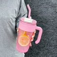 thumbnail image 1 of Gumesh Insulated Straw Tumbler with Lid, 920ml Heat-Resistant & Leak-Proof Water Cup for Kids and Adults, BPA-Free Plastic Mug for Hot/Cold Drinks On-The-Go, 1 of 6
