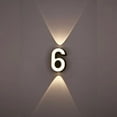 thumbnail image 1 of Gumesh LED House Number Sign, Waterproof Outdoor Wall Light with Changeable Numbers & Letters for Mailbox, Porch, Garden, and Storefront Address, 1 of 7