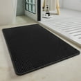 thumbnail image 1 of Gumesh Plush Bath Rug 20x32 Inch, Super Absorbent Quick-Dry Bathroom Mat, Non-Slip Shower Carpet, Soft Home Floor Mat for Bath & Vanity, 1 of 9