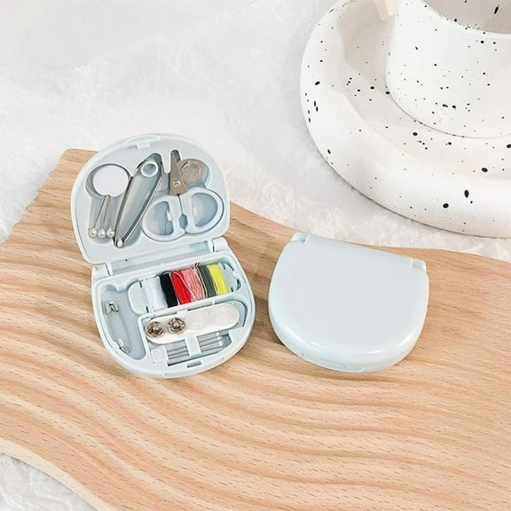 Gumesh Portable Mini Sewing Kit - Lightweight Multi-Functional Sewing Supplies Set for Travel