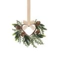 thumbnail image 1 of Gumesh Premium Christmas Window Wreath - Frosted Pine & Berry Decor - Easy Install Indoor Outdoor Holiday Decoration, 1 of 1