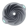 thumbnail image 1 of Gumesh Silicone Fluted Cake Pan with Removable Bottom, Non-Stick Mold Bundt Pan for Baking, Flexible Thread Woven Design Easy Release, Dishwasher Safe, 1 of 5