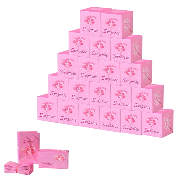 Gumesh Valentine's Day Surprise Gift Box Explosion for Money - -Up Money Gift Box Explosion, Romantic Proposal or Birthday Present(20Pcs)
