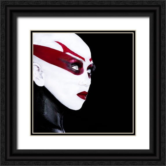 Gumma, Srikanth 26x26 Black Ornate Wood Framed with Double Matting Museum Art Print Titled - ASAJJ VENTRESS l