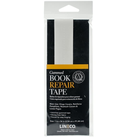 Gummed Book Repair Tape-1"X36"