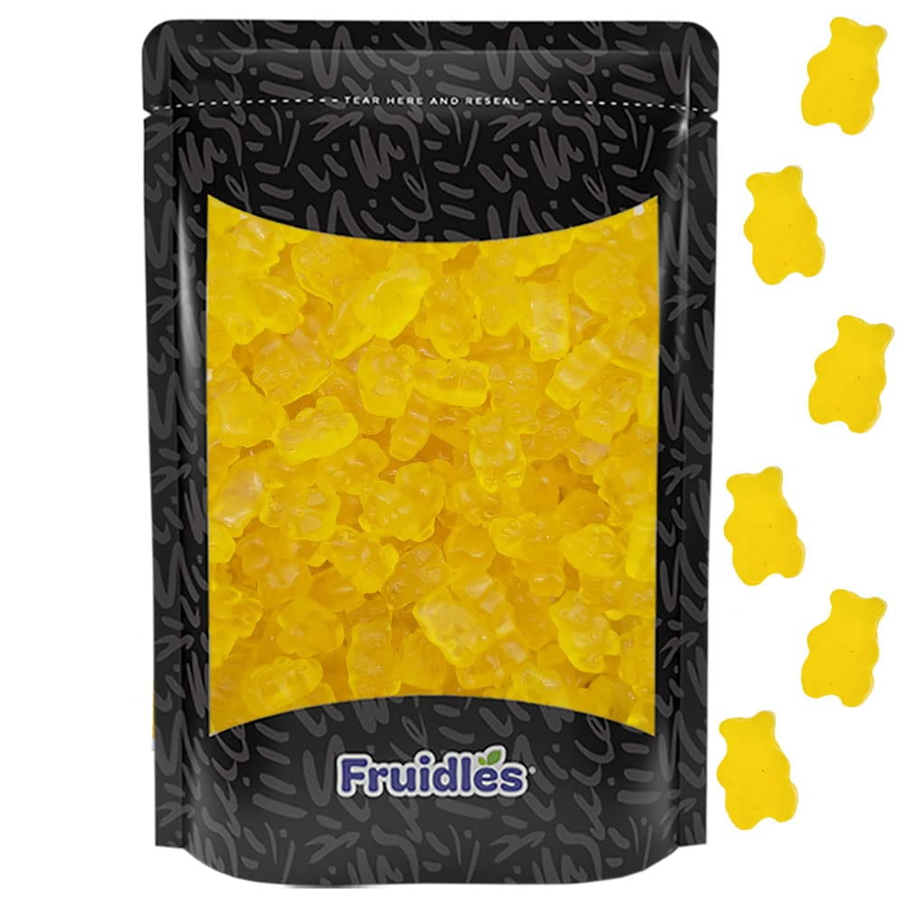 Gummi Bears Candy, Fruit Flavors Gummies, Allergy Friendly, NonGMO, No