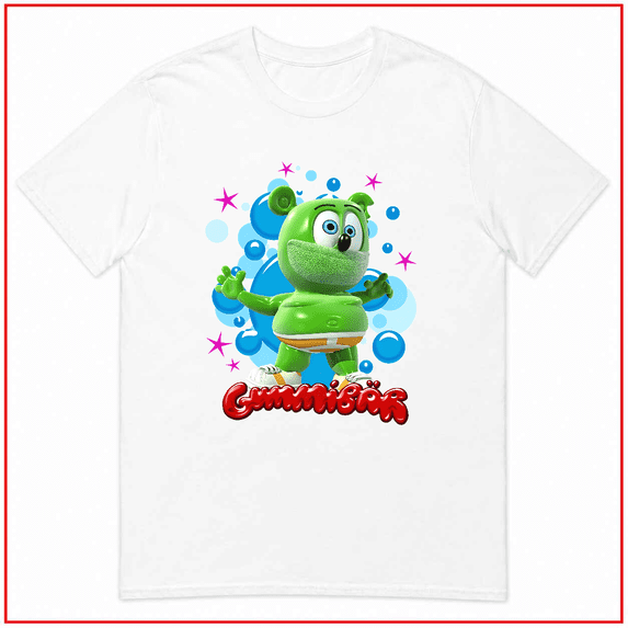 Gummibar Gummy Bear Song Retro Candy Dance Kids Unisex T Shirt V15525 Size S-5XL