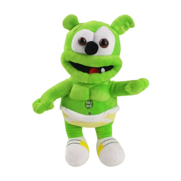 Gummy Bear Plush Green Singing Bear Toy Christmas Celebration Props Accompanying Toy (A5-JZ0167)
