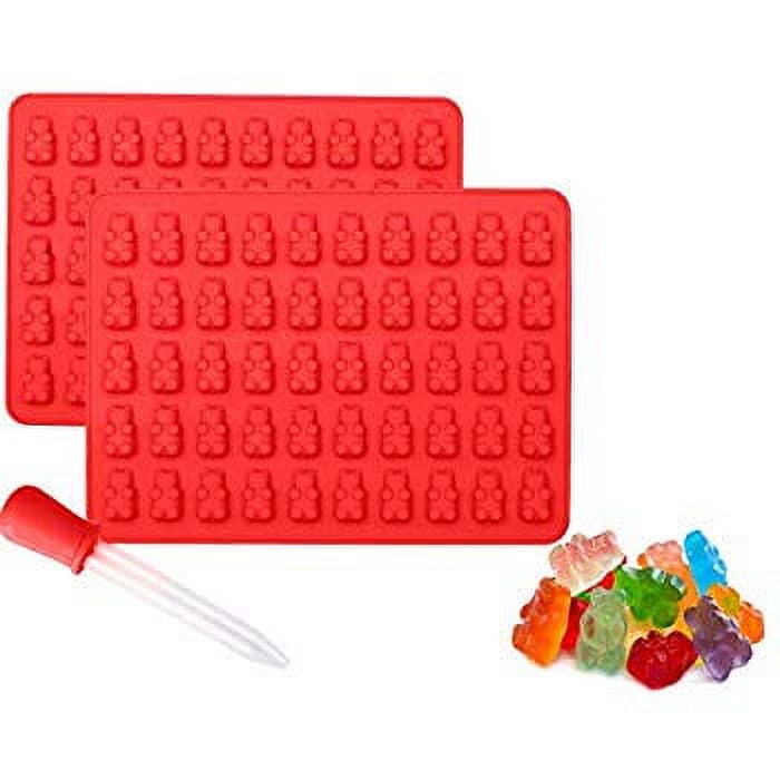 Silicone Candy Gummy Bear Molds - Chocolate Molds Including Bears, Fro —  CHIMIYA