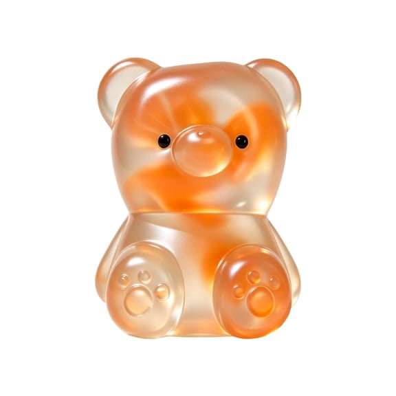 Gummy Bear Squeeze Toy Stress Fidget Ball Sensory Toy Transparent Stress Relief Soft Squeeze Birthday Goodie Bag Fillers Kids Party Favors