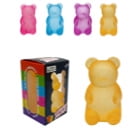 Gummy Bear Toys, Stress Bear Squishy Ball, Sugar Filled Squishy Toys, High Density Squeeze Balls for Students Calming - Ultra-Soft Decompression Venting Toys (Orange)