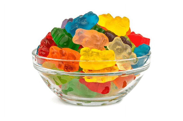 Gummy Bears, 12 Flavors Bulk Food Service, 20 lbs (9.07kg)