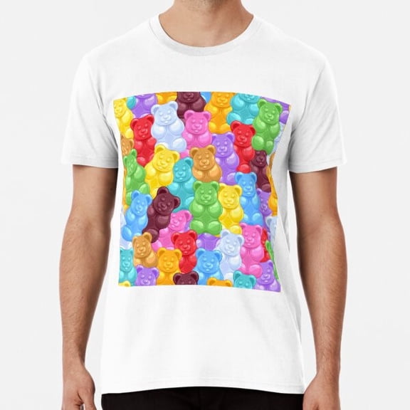 Gummy Bears Shirt S to 3XL Made in the AU/USA