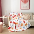 thumbnail image 1 of Gummy Bears Valentine's Day Plush Throw Blanket 50" x 60", by Way to Celebrate, 1 of 6