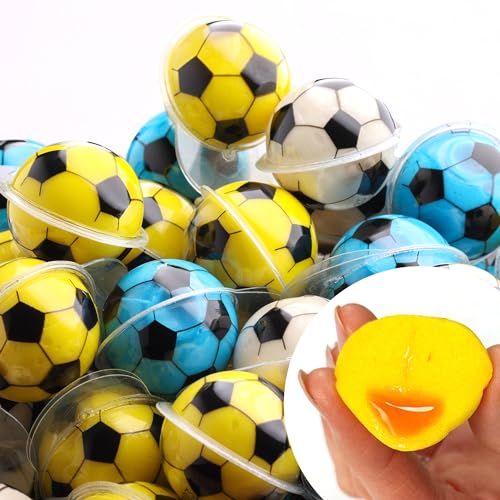 Gummy Candy 30 mm Large Jelly Filled Gummies Soccer Candy Gummy