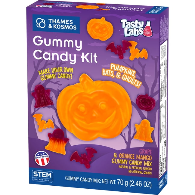 Gummy Candy Kit - Pumpkins, Bats &amp; Ghosts, (Hardcover)