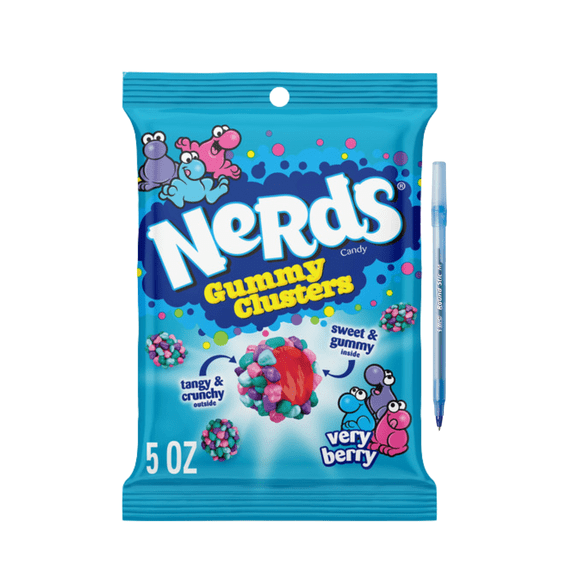 Gummy Clusters Candy Very Berry Crunchy And Gummy 5 oz