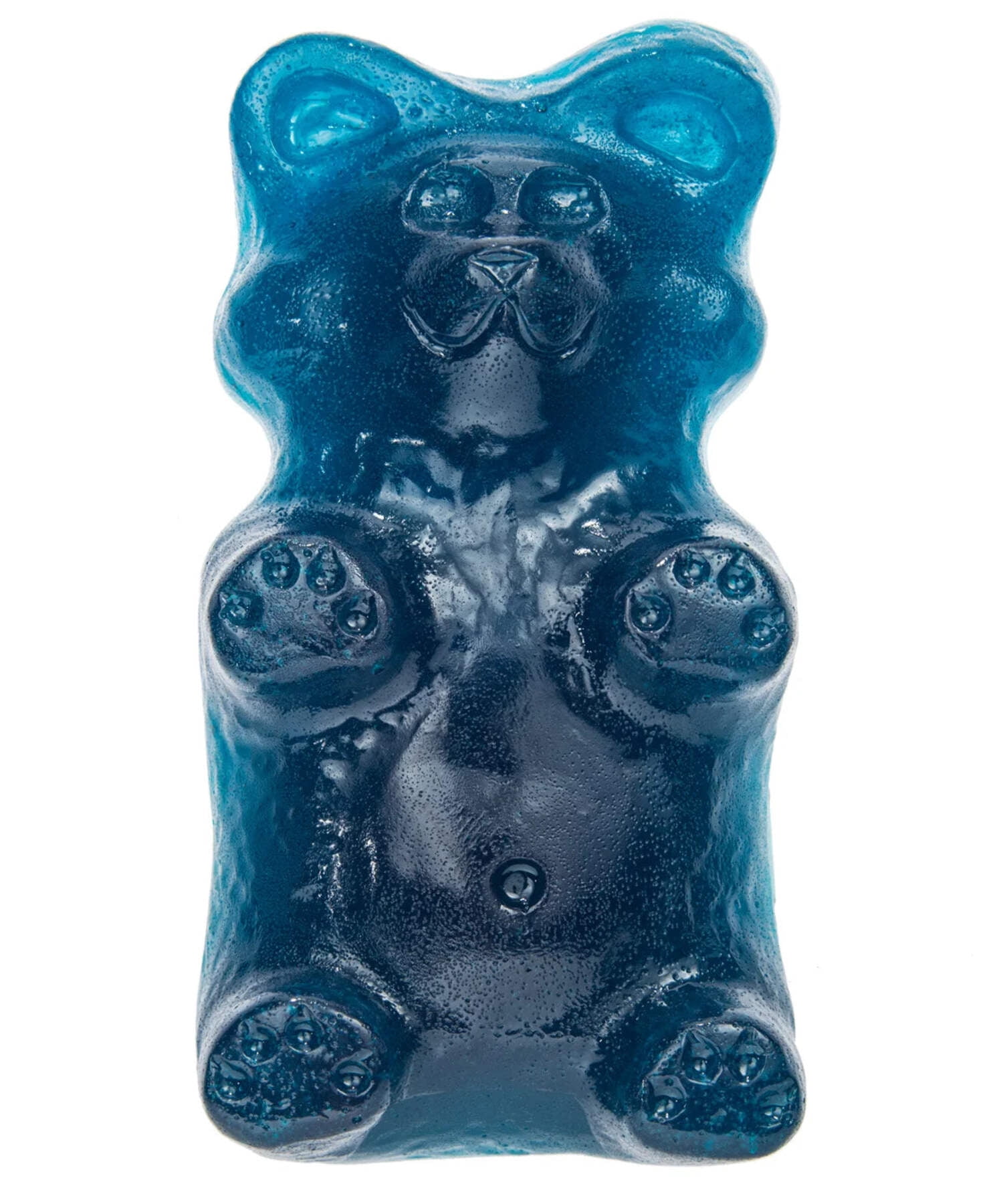 Biggest Handmade Blue Raspberry Gummy Grizzly Bear, 2 lbs, Gluten