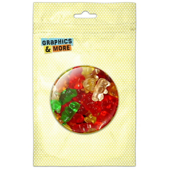 Gummy Gummi Bears Refrigerator Button Magnet