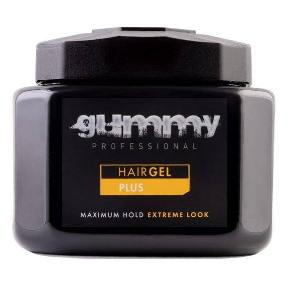 Gummy Hair Gel Maximum Hold Extreme Look Plus 23.5oz (Pack of 3)