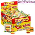 thumbnail image 1 of Gummy Mini Burgers Candy 60 Piece Box, 1 of 1